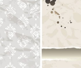 Decorative pattern Wallpaper background vector 01