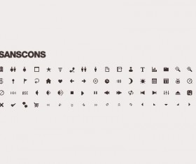 Sanscons icons