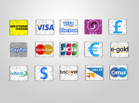 Payment Icons Sketch