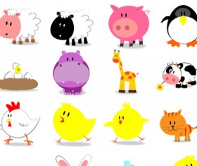 Free cute animals Icons 