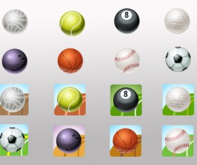 Sport Ball Icons
