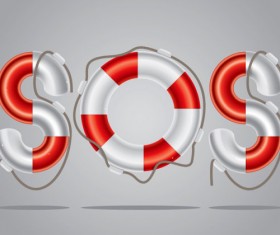 Natant circle art free vector icon 02