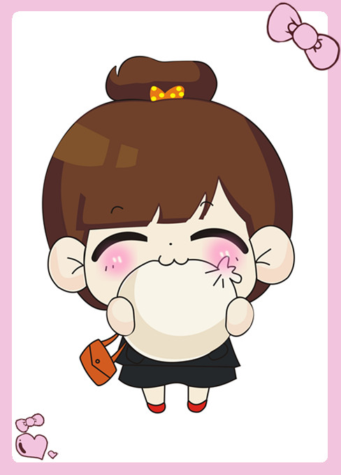 free Cute cartoon Doll vector 03