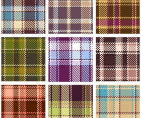 free Plaid pattern vector 02