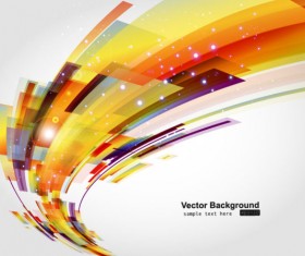 Abstract Luminous Dynamic background free vector 01