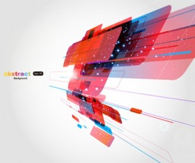 Abstract Luminous Dynamic background free vector 02