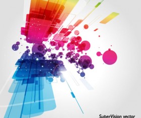 Abstract Luminous Dynamic background free vector 04