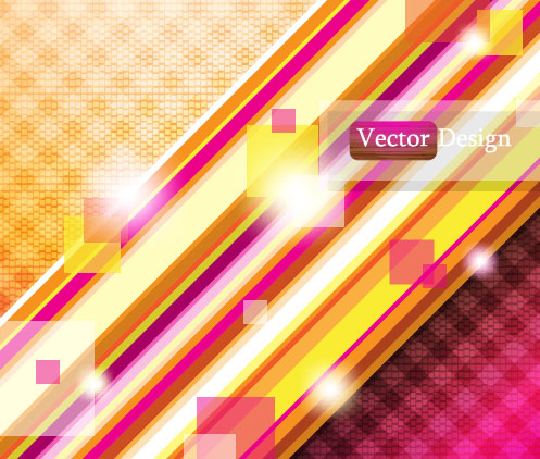 Abstract Luminous Dynamic background free vector 06