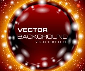 Brilliant Luminous background free vector 04