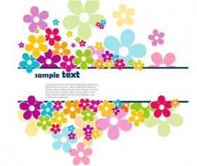 Beautiful Petal background free vector 01