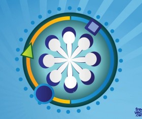 free vector Decorative Circle Pattern