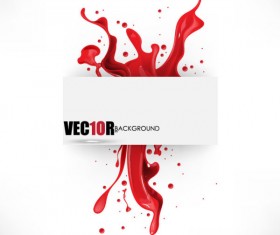 Splash Effect background vector 03