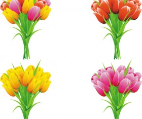 Exquisite with Flowers free vector 01