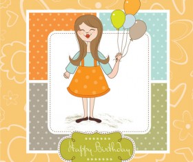 cute cartoon Illustration vector 01