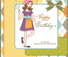 cute cartoon Illustration vector 02