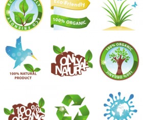 green environmental protection vector icon 01