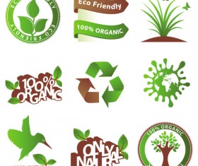 green environmental protection vector icon 03