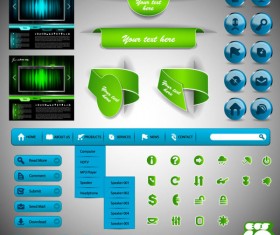 Web design Elements Collection vector 02