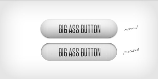 Big ass PSD button