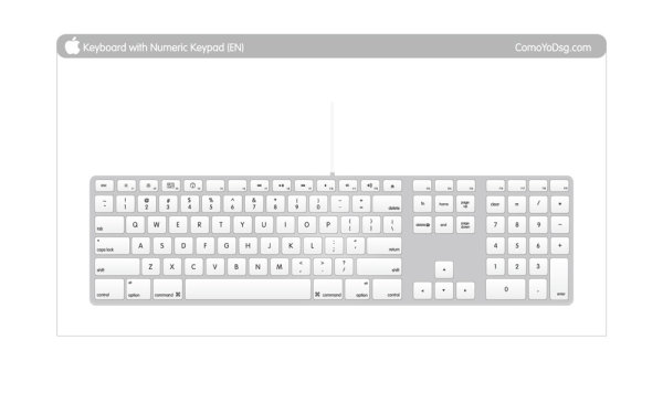ipad Keyboard vector