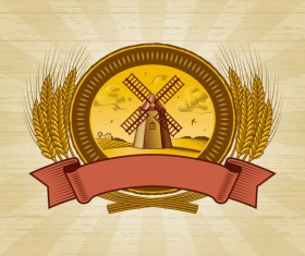 The harvest season cartoon vector 02