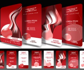 Stylish Creative cards free vector 01