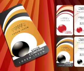 Stylish Creative cards free vector 03