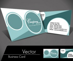 Exquisite Business cards design elements vector 02