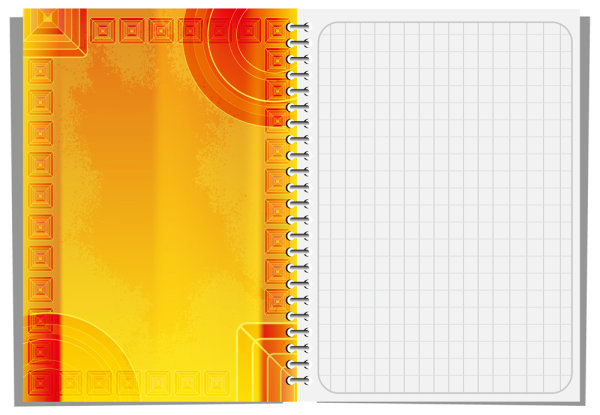 Notepad design elements vector 02