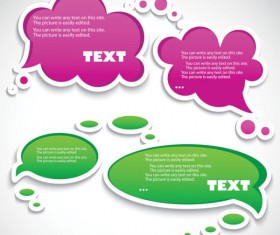 Hollow Clouds vector label 02