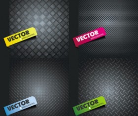 Metal Board vector background