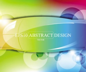 Abstract foliage & Flowers vector labels 05