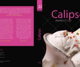 black Style Package template vector