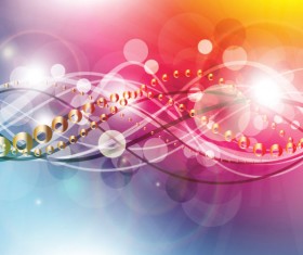 Set of Abstract Colorful vectot background 04