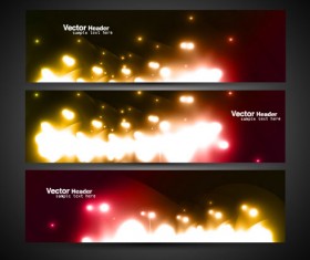 Abstract Colorful design elements banner vector 05