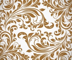 Abstract Floral Pattern Background Vector