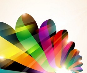 Abstract Colorful Vector Background part 2
