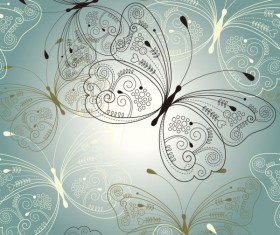 Set of Butterfly vector 03