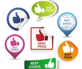 best Creative Label free vector part-3