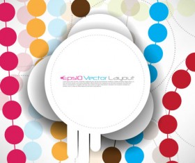 Stylish Creative vector Label 03