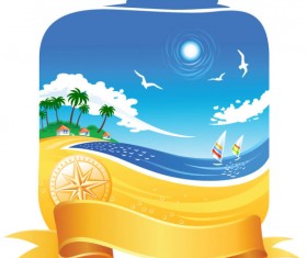 Set Cartoon Illustration vector 03