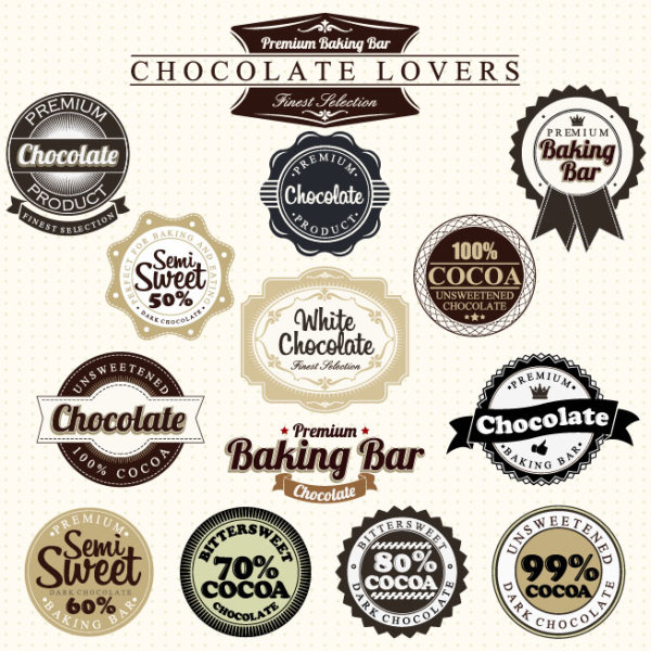 Classic coffee elements free vector 03