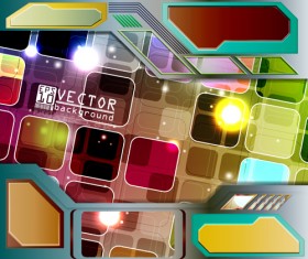 Abstract colourful Stylish vector background 03