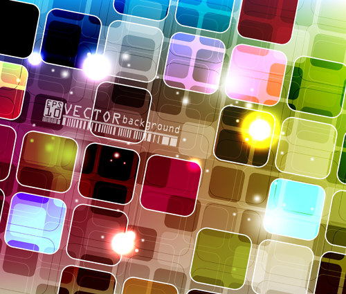 Abstract colourful Stylish vector background 01