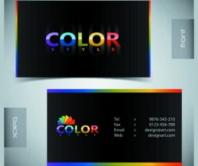 Creative Business Cards Vector background 01