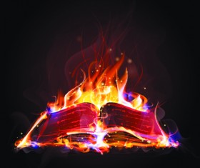 Elements of Fiery Objects vector 01