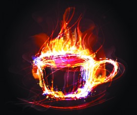 Elements of Fiery Objects vector 05