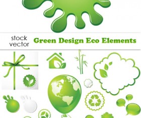 Elements of Green Eco vecto