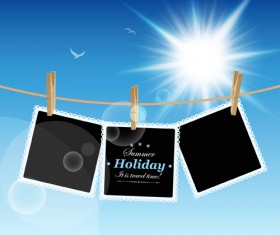 Summer holiday design Elements vector Set 03