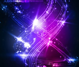 futuristic space Abstract background vector 01